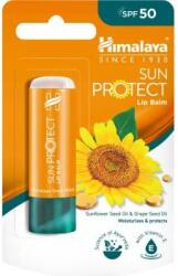 Himalaya Sun Protect SPF 50 Balsam de buze cu ulei de floarea soarelui și semințe de struguri pentru hidratarea și protejarea buzelor (4, 5g)