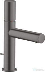 Hansgrohe AXOR UNO 110 mosdó csaptelep Zero fogantyúval, automata leeresztővel, szálcsiszolt fekete króm 45001340 (45001340)