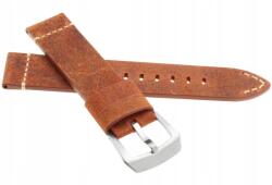 JVD Barna Bőr Óraszíj 22 mm Jvd R41010 (R41010-22)