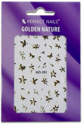 Perfect Nails Körömmatrica - Golden Nature - Perfect Nails (PNDM108) - glow