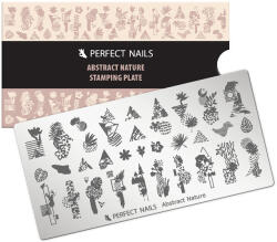 Perfect Nails Körömnyomda Lemez - Abstract Nature - Perfect Nails (PNDNY060) - glow