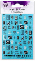 Perfect Nails Körömmatrica - 3D Quotes - Perfect Nails (PNDM66) - glow