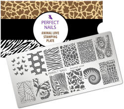 Perfect Nails Körömnyomda Lemez - Animal Love - Perfect Nails (PNDNY039) - glow