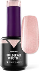 Perfect Nails HEMA FREE Builder Gel in Bottle - Színezett üveges építőzselé 15ml - Sparkling Rose - Perfect Nails (PNZ278) - glow