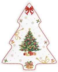 Easy Life Karácsonyfa alakú patera 20, 5 x 25, 5 karácsonyi patera (880-9715)