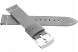 JVD Szürke Bőr Óraszíj 20 mm Jvd R41014 (R41014-20)