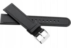 JVD Fekete Bőr Óraszíj 18 mm Jvd R41601- (R41601-18)