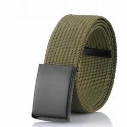 Arius Textil Sötét Zöld Öv szorító csat Matt (Męski Pasek Parciany do spodni)