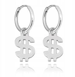  Ezüst Lógós Csillogó Fülbevaló Minet Dollár JMAN0349SE00 (JMAN0349SE00)