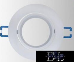 ELDLUX Süllyesztett spot lámpatest 1xMR16 fehér ∅90x20mm/∅75mm (P12-B)