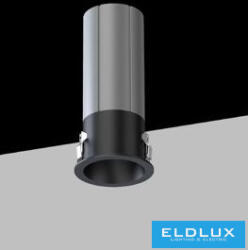 ELDLUX Mini spotlámpa 3w 160lm 4000k D25×57mm kivágás: D20mm fekete (R20-NN)