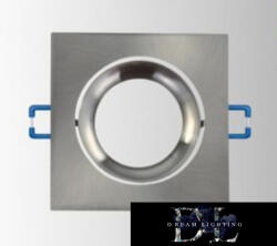 ELDLUX Süllyesztett spot lámpatest 1xMR16 matt szürke 82x82x20mm/∅75mm (P20-A)