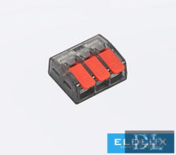 ELDLUX 3-Pólusú nyitható kábelösszekötő 100db/doboz (CMK633-100)