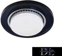 ELDLUX MIRROR süllyesztett lámpatest GX53 fekete (GX001BK)