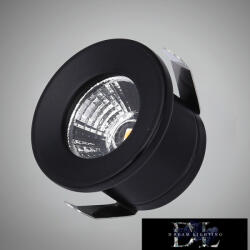 ELDLUX mini spot lámpatest 1w 6500k 90lm 30° IP20 ∅31×22mm fekete (P-31-NF)