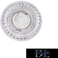 ELDLUX LUXOR süllyesztett lámpatest LED 3W NW + GU10 króm (D516561)