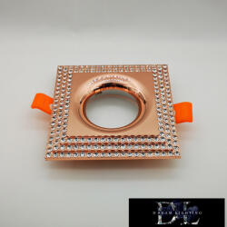 ELDLUX MONA süllyesztett lámpatest GU10 rózsgold (D516124)