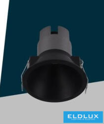 ELDLUX Süllyesztett spot lámpa TSD szériahoz cserélhetó keret IP20 Fekete (RT-TSD-N)