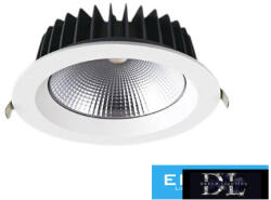 ELDLUX LED süllyestett lámpa 40w 4350lm 4000K 90° IP20 Fehér D230x77mm Kivágás: D200mm 5év (TD08K40-N)