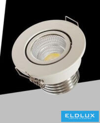 ELDLUX Mini spot lámpatest 3w 6500k 270lm 30° IP20 Fehér D52x40mm Kivágás: D40mm (P-45-3BF)