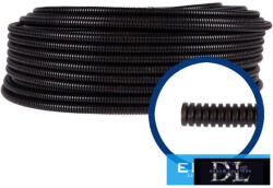 GEWISS Gégecső lépésálló 16/50m (d=10, 7mm) fekete FK15 750N 2J PVC (GEWIDX15016R50)