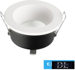 UNIVERSO Vízzárós süllyesztett lámpatest 1xPAR16 foglalat nélkül IP44 Fehér D85x54mm Kivágás: D65mm 5 év (P39-B)