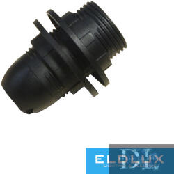 ELDLUX K314B E14 foglalat 2db gyűrűvel fekete (K314BB)