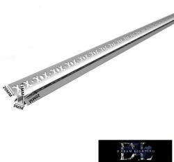 UNIVERSO Belső sarok aluprofil matt fedlappal 2m 50*24.38mm (AL-26)