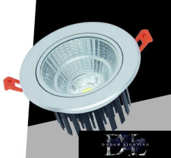 ELDLUX LED süllyestett lámpa 7w 630lm 4000K 24° IP20 alumínium (P-75-N)