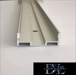 UNIVERSO mennyezetre aluprofil fedlap nélkül 1m*5mm (AL-5MM)