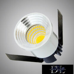 ELDLUX mini spot lámpatest 3w 6500K 300lm 30° IP20 ∅35×47mm ezüst (P-29-F)