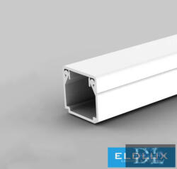 KOPOS Vezetékcsatorna öntapadós műanyag 17mmx 17mmx 2000mm fehér kezeletlen LHD (KOPOLHD_17X17_P2)