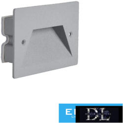 ELDLUX Lábazati süllyesztett LED lámpa 3w 150lm CCT. kap IP65 Szürke 120x85x35mm (ES49-G3C)
