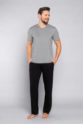 Italian Fashion Dallas férfi pizsama S szürke Italian Fashion (AAF-MPZ-DALL-KDMC-03)