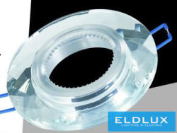 ELDLUX Süllyesztett spot lámpa 1xPAR16 foglalat nélkül IP20 Króm D95x25mm kivágás: D60mm (P19-A)