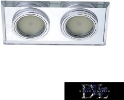 ELDLUX MIRROR süllyesztett lámpatest billenthető 2×GU10 króm (D302121)