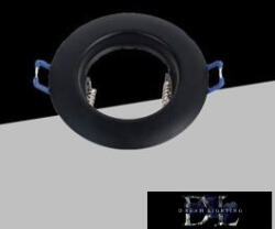 ELDLUX Süllyesztett spot lámpatest 1XGU10 Max. 40w fekete D86mm/D55mm (P32-N)