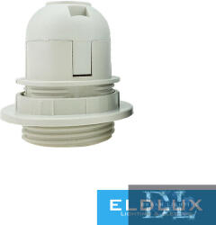 ELDLUX K327Y E27 foglalat gyűrűvel fehér (K327YW)