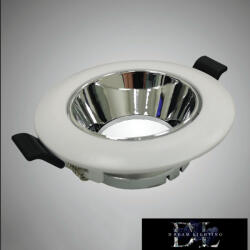 ELDLUX süllyesztett spot lámpatest GU10 Max 60w fehér/króm (P27-A)