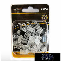 UNIVERSO 16mm 230V-os LED szalaghoz felfogató 20db/csomag (U-16MM)