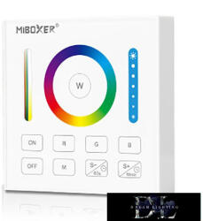 MIBOXER RF 2.4G RGB+CCT LED Szalaghoz Fali távirányító fehér (FUTB0)