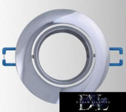 ELDLUX Süllyesztett spot lámpatest 1xMR16 ezüst ∅90x20mm/∅75mm (P12-L)