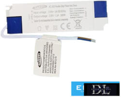 UNIVERSO Flexibilis LED szalag adapter rövidzárlatvédelemmel Max. 300w IP20 (RD-300W)