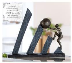  „Küzdelem a csúcs felé szimbolikus szobor - 32 cm