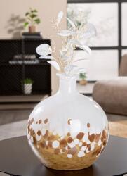  Elegancia üvegbe zárva - aranybarna díszváza (23, 5 cm)