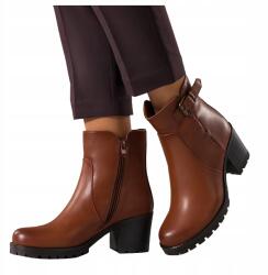 Casu Camel Női Bokacsizma Kényelmes Platform Szíj Csattal Elegáns R 36 (7103120000363)