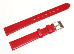 Tekla Piros Bőr Sima Ragasztott Óraszíj 14 mm G3.14 (G3.14)