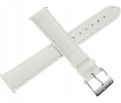 Nautica Fehér Bőr Óraszíj Nautica A11580M 18 mm Krokodil (A11580M)