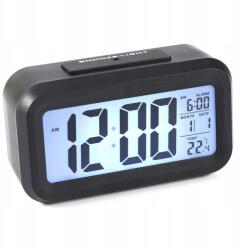  Elektronikus Ébresztőóra Álló Led Rgb Hőmérő Nagy Modern Fekete