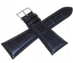  Fekete Bőr Óraszíj Okosórához 26/18 mm Adriatica Krokodil (ADR26.002.01)